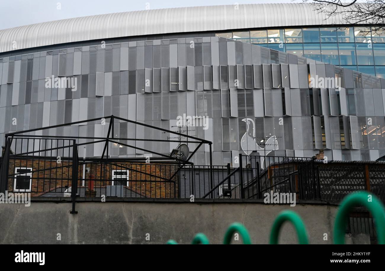 Le stade Tottenham Hotspur à Tottenham High Road , Londres , Angleterre , Royaume-Uni Banque D'Images