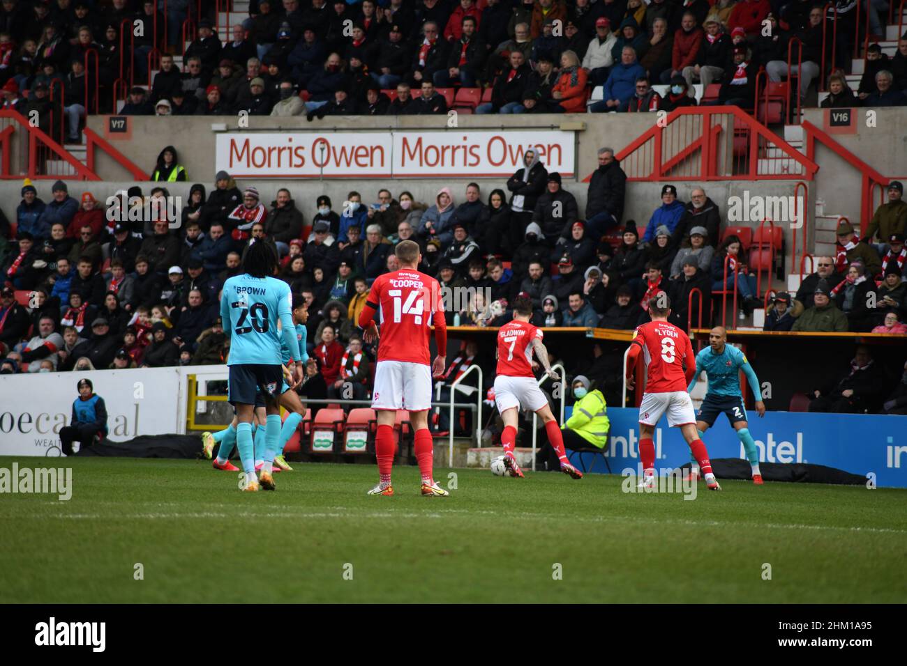 Swindon Town / Exeter City, EFL Sky Bet League 2 Banque D'Images