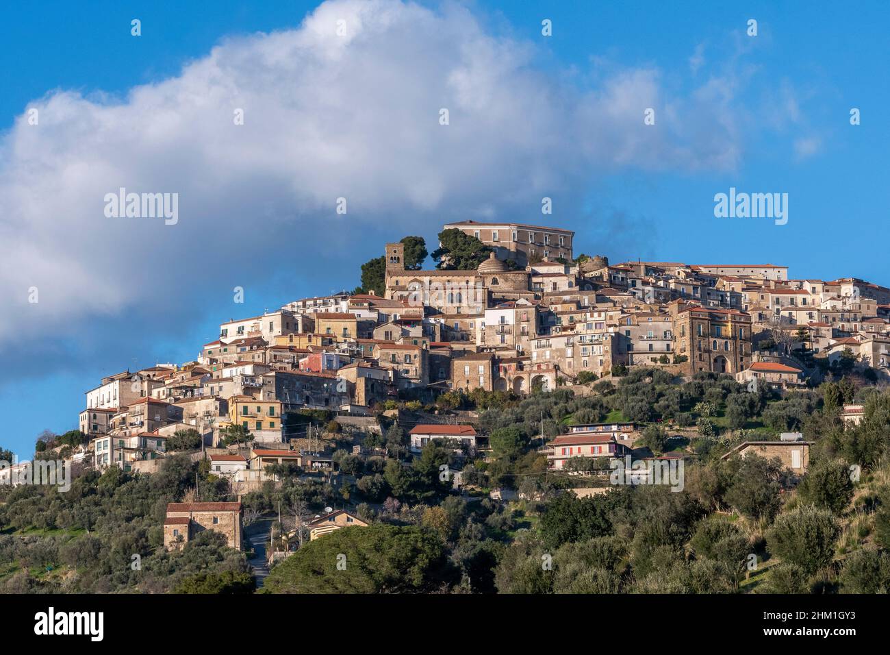 Castellabate, Italie Banque D'Images