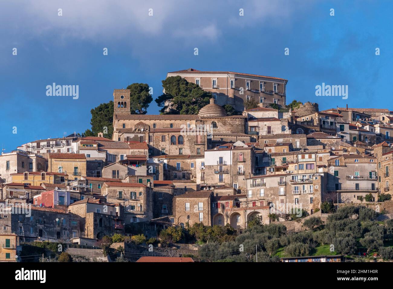 Castellabate, Italie Banque D'Images