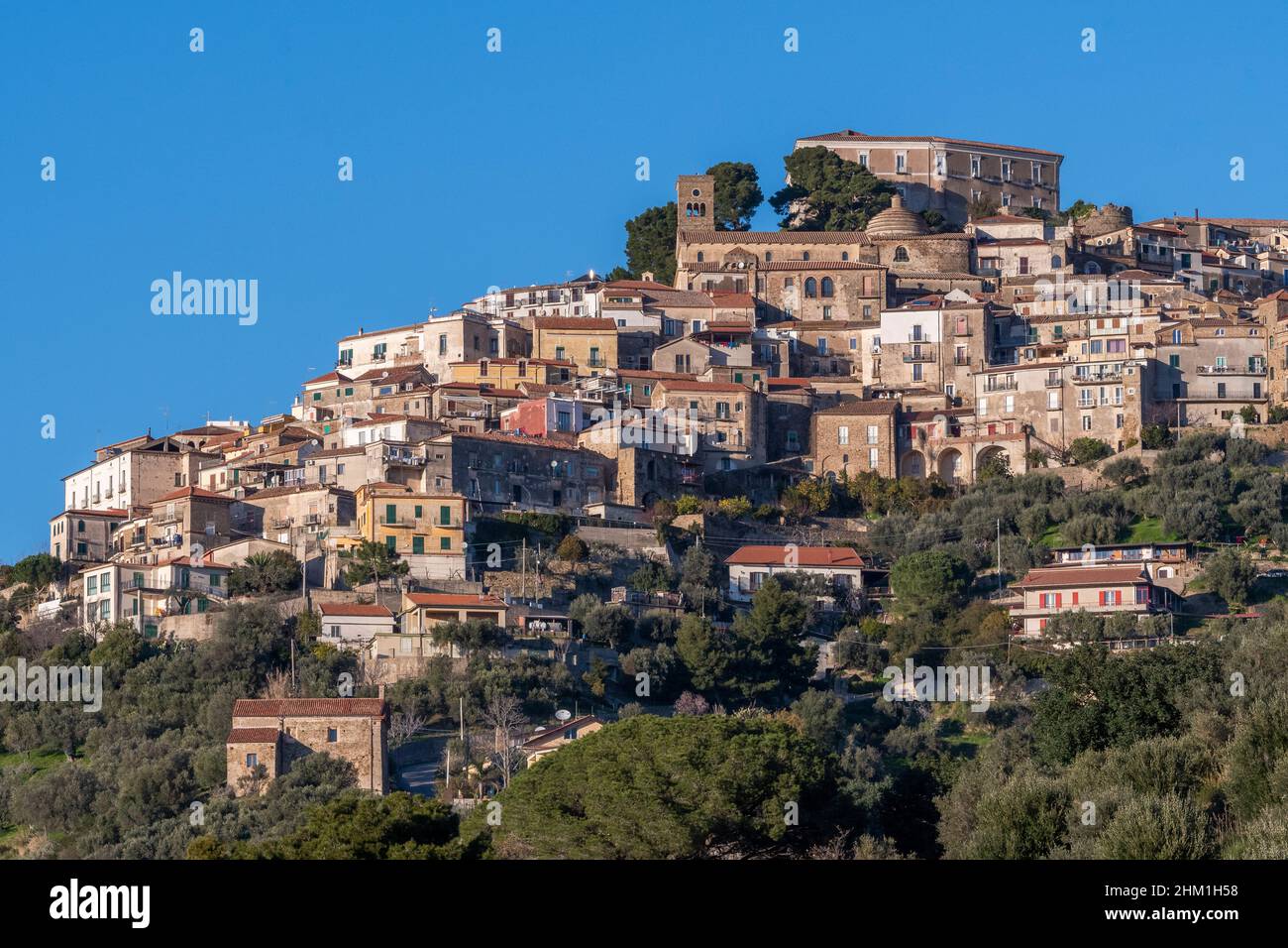 Castellabate, Italie Banque D'Images
