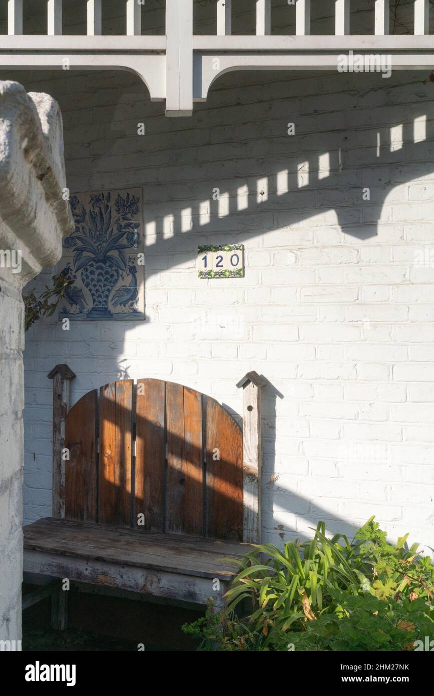 Maison sur Chiswick Mall Banque D'Images