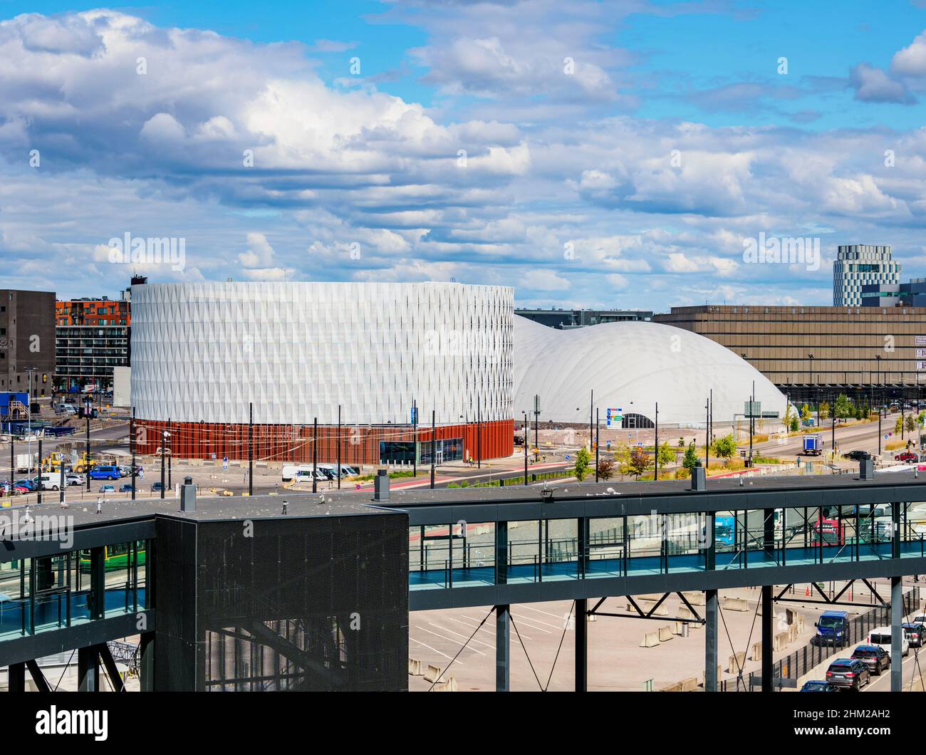 West terminal T2, Helsinki, comté d'Uusimaa, Finlande Banque D'Images