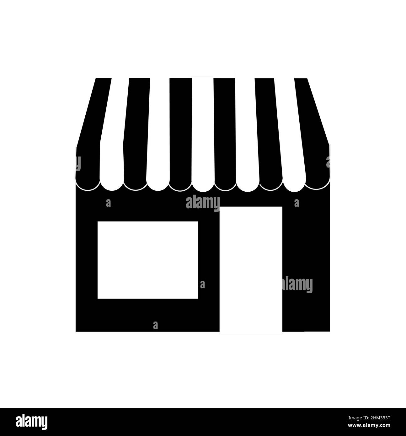 Icône vectorielle abstraite sur le blanc, Illustration isolée pour la conception graphique et web.Symbole plat simple. Illustration de Vecteur