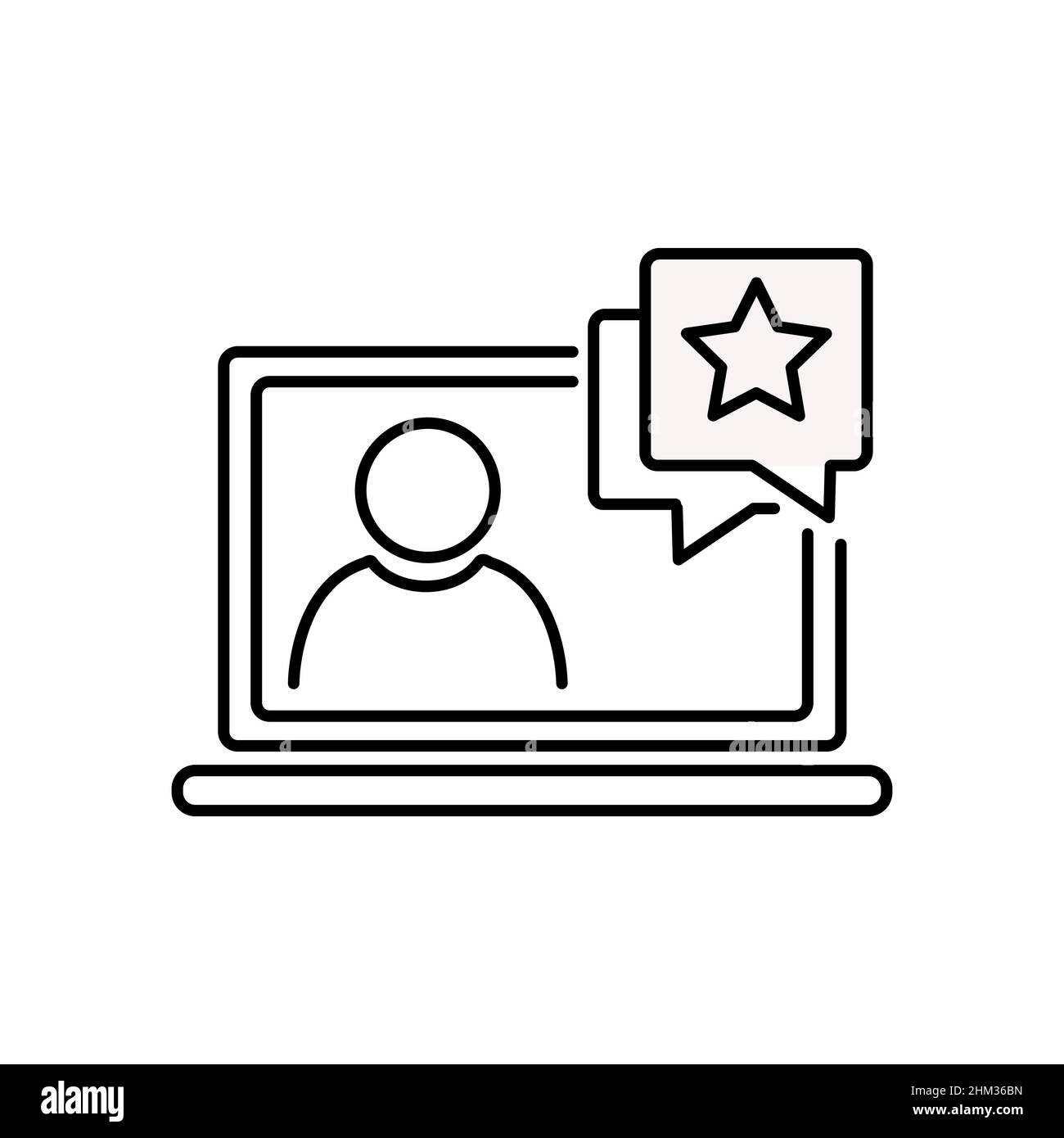 Icône vectorielle abstraite sur le blanc, Illustration isolée pour la conception graphique et web.Symbole plat simple. Illustration de Vecteur