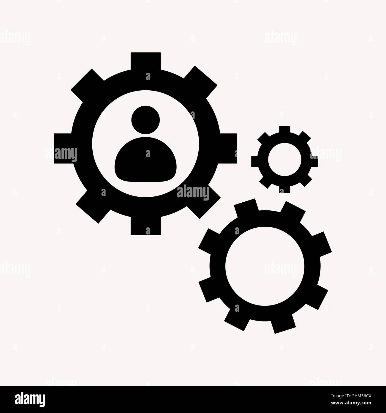 Icône vectorielle abstraite sur le blanc, Illustration isolée pour la conception graphique et web.Symbole plat simple. Illustration de Vecteur