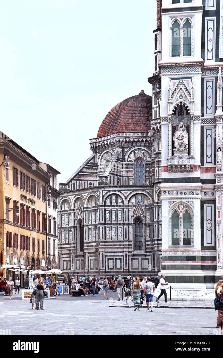 Le Duomo de Florence / duomo di Firenze Banque D'Images