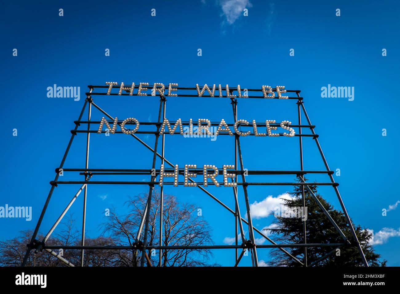 Sculpture à la Scottish Gallery of Modern Art, Édimbourg Banque D'Images
