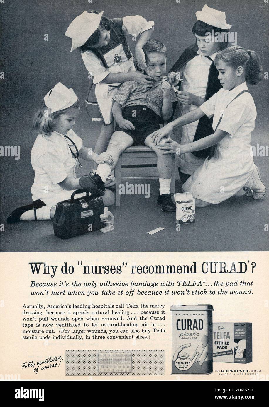 Publicité vintage septembre 1962 dans le magazine « Good Housekeeping », États-Unis Banque D'Images