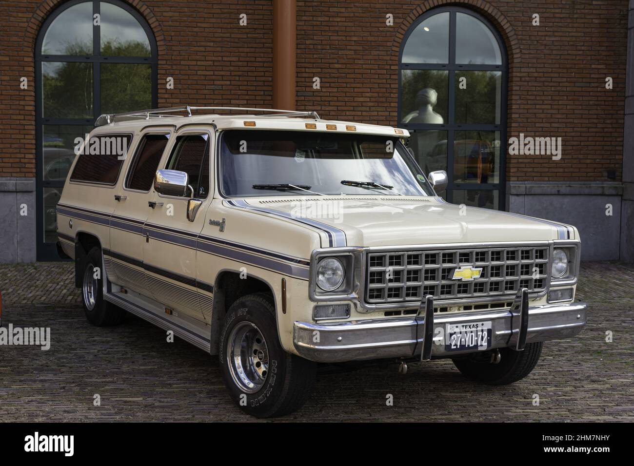 Belle photo d'une grosse voiture Chevrolet Scottsdale C10 Banque D'Images