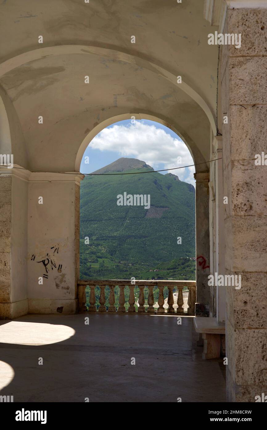 Abruzzle, Civitella del Tronto, Abruzzes, Italie, Europe Banque D'Images