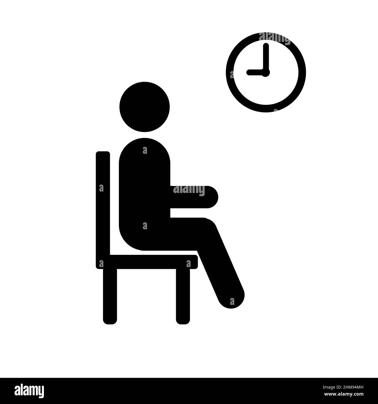 Icône vectorielle abstraite sur le blanc, Illustration isolée pour la conception graphique et web.Symbole plat simple. Illustration de Vecteur