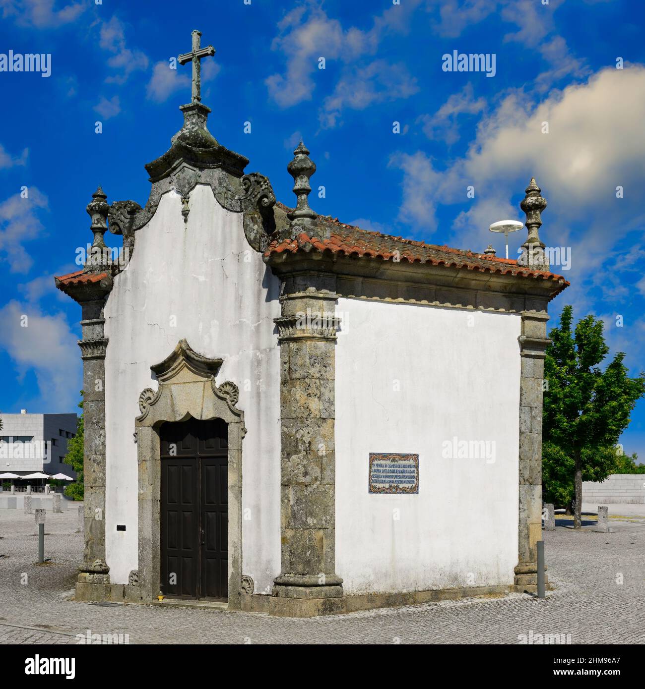 Chapelle Saint Bartolomew, Trancoso, Serra da Estrela, Portugal Banque D'Images