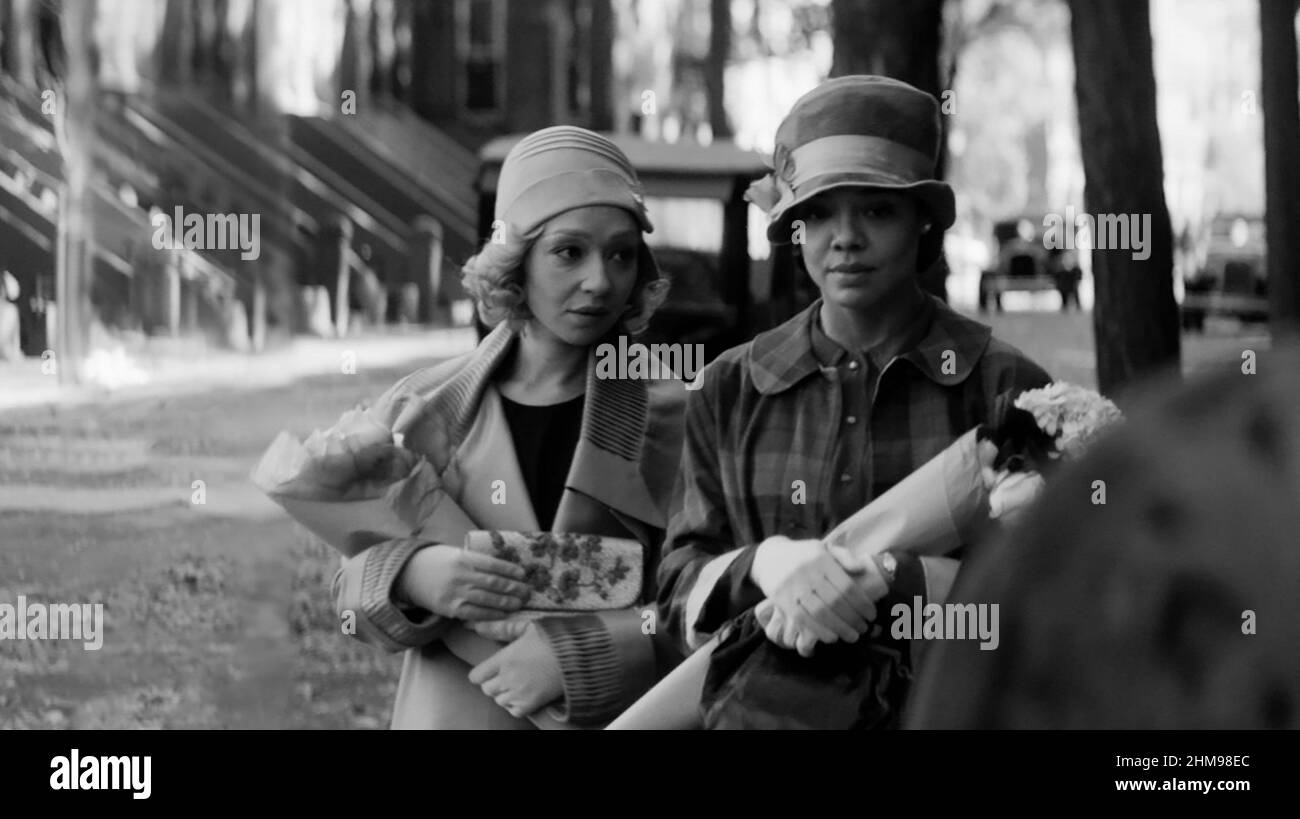 PASSING (2021) RUTH NEGA TESSA THOMPSON REBECCA HALL (DIR) COLLECTION NETFLIX/MOVIESTORE Banque D'Images