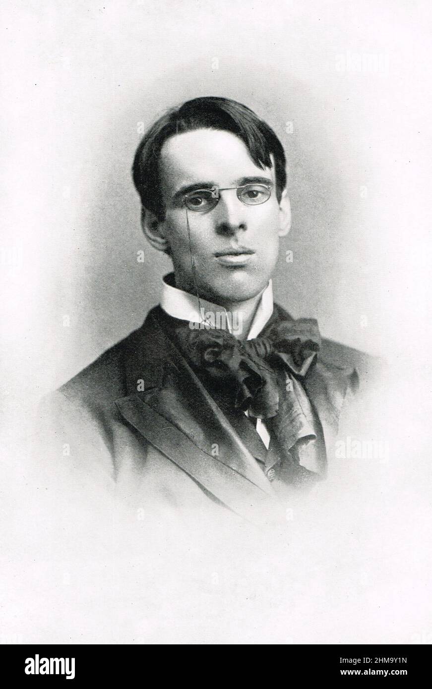 William Butler Yeats, poète et dramaturge irlandais Banque D'Images
