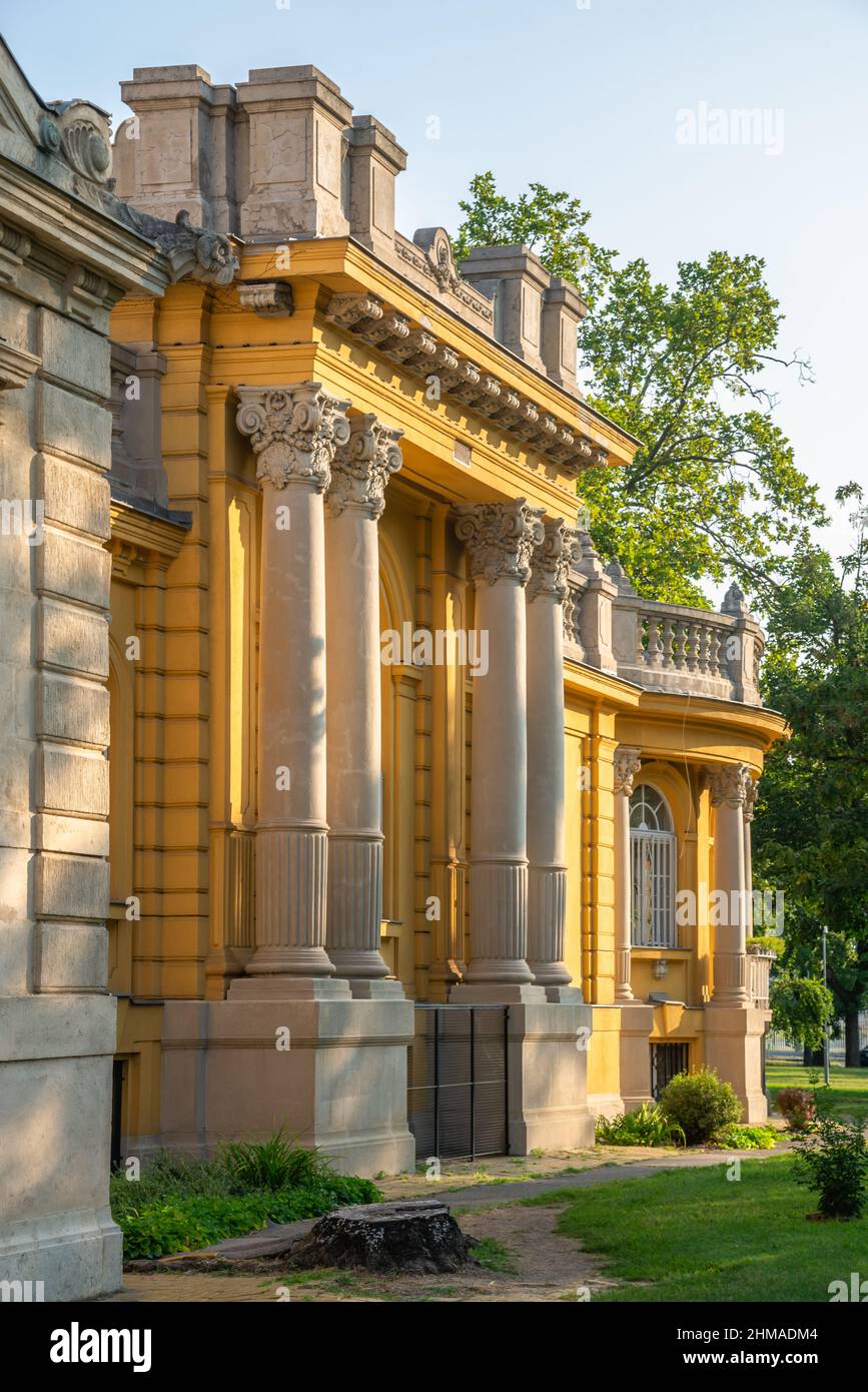 Szechenyi Bath à Budapest, Hongrie Banque D'Images