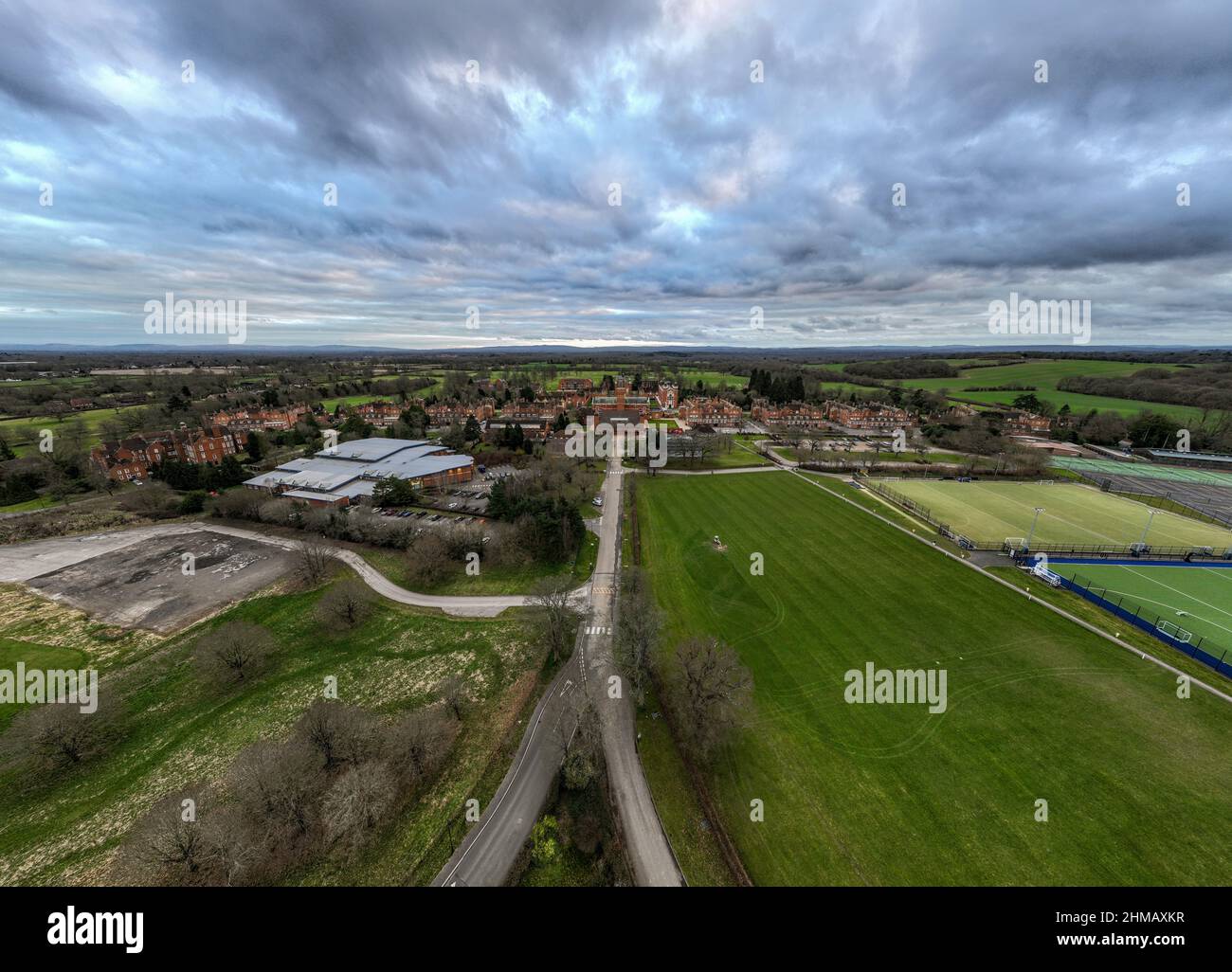 Christ Hospital School Horsham West Sussex, également connu familièrement sous le nom de CH, est un pensionnat et pensionnat indépendant mixte anglais Banque D'Images