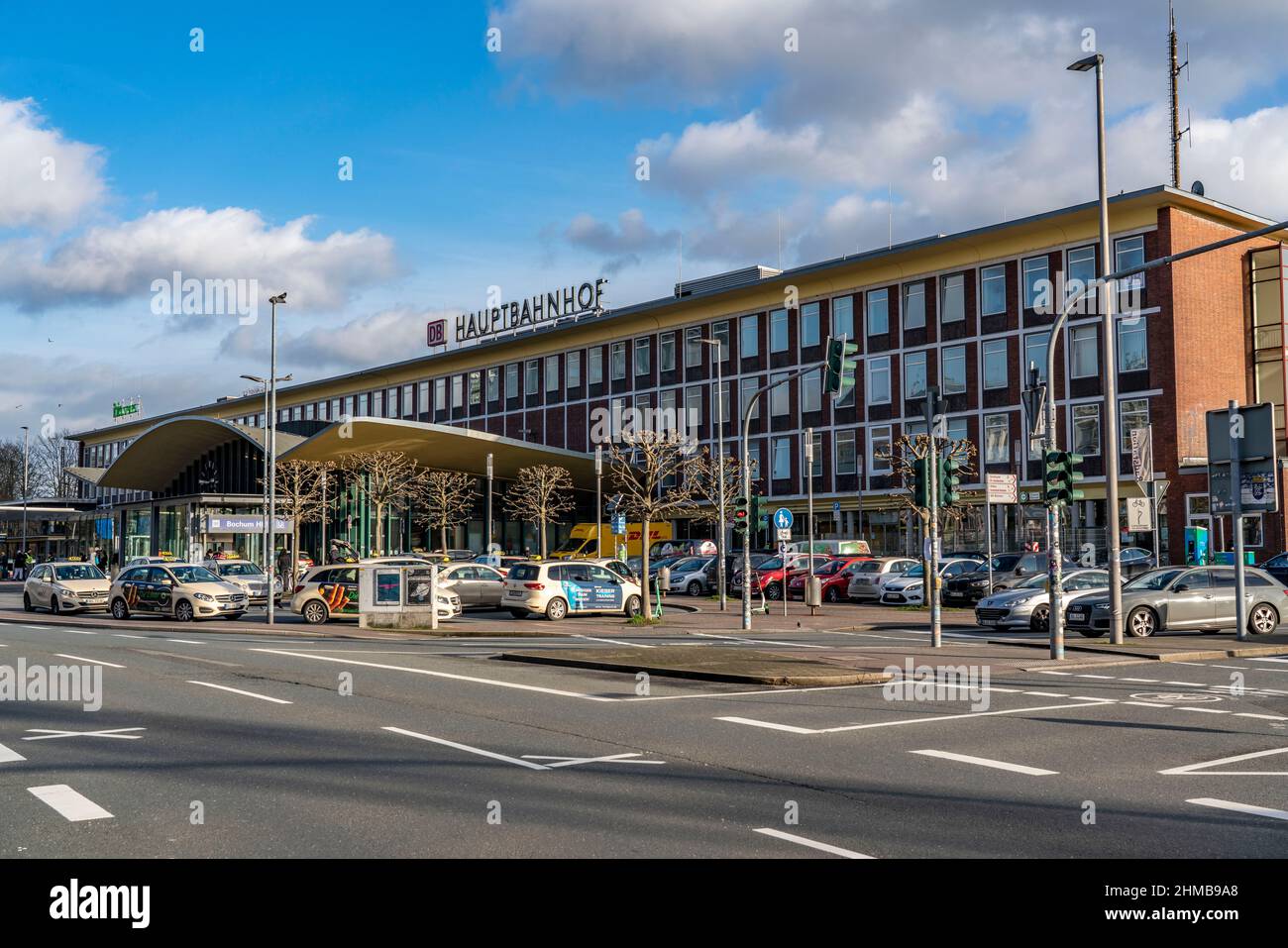 La gare principale de Bochum, NRW, Allemagne, Banque D'Images