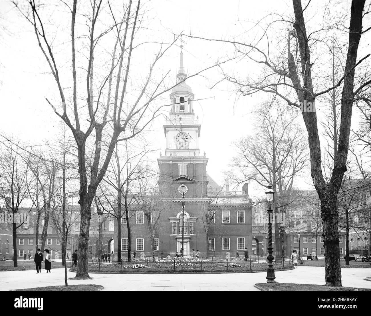 Independence Hall, Philadelphie, Pennsylvanie, États-Unis, Detroit Publishing Company, 1905 Banque D'Images