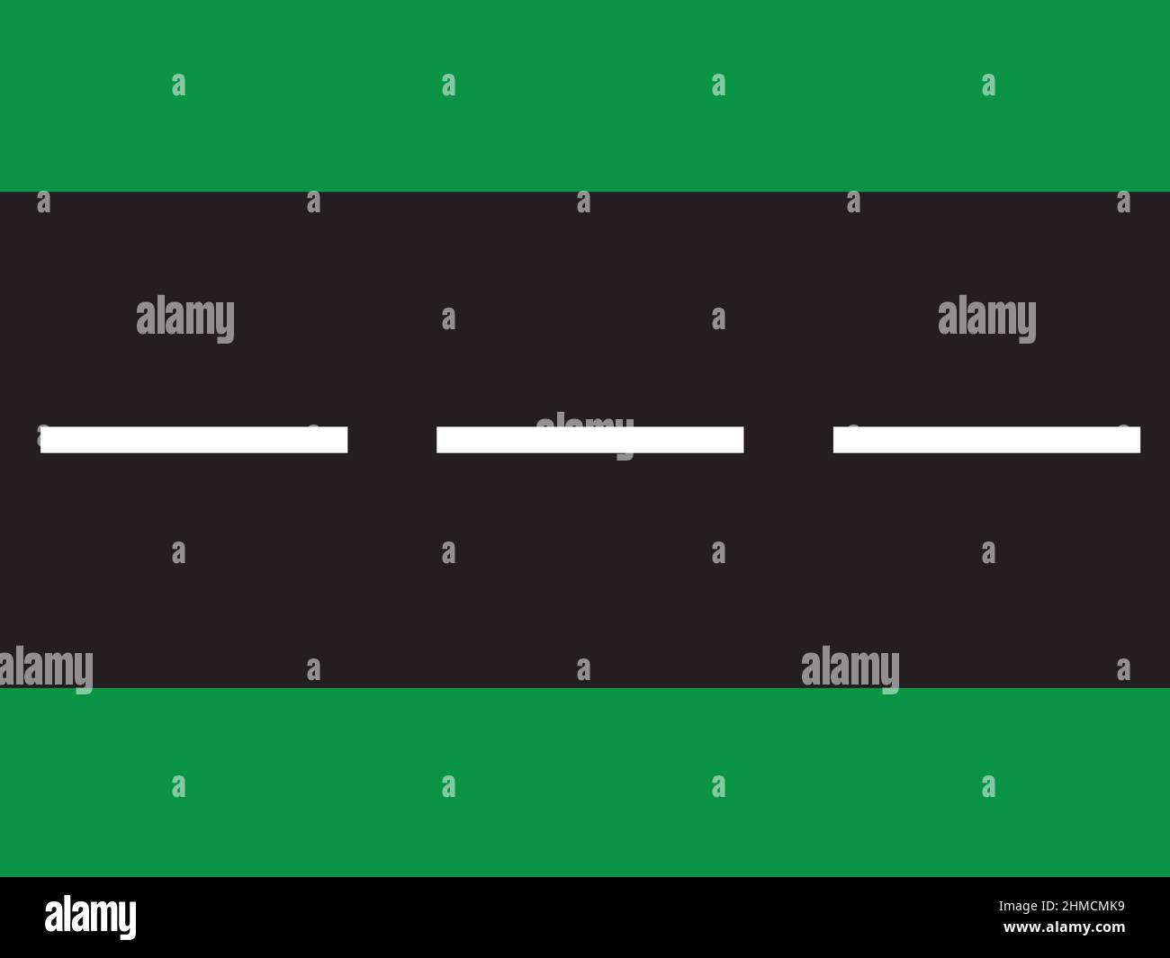 vue de dessus du vecteur de route Illustration de Vecteur