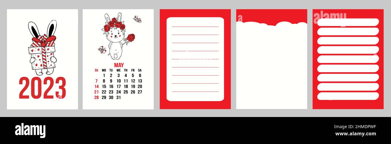 Joli Calendrier Décembre 2023 Calendrier 2023 Banque D'image Et Photos - Alamy