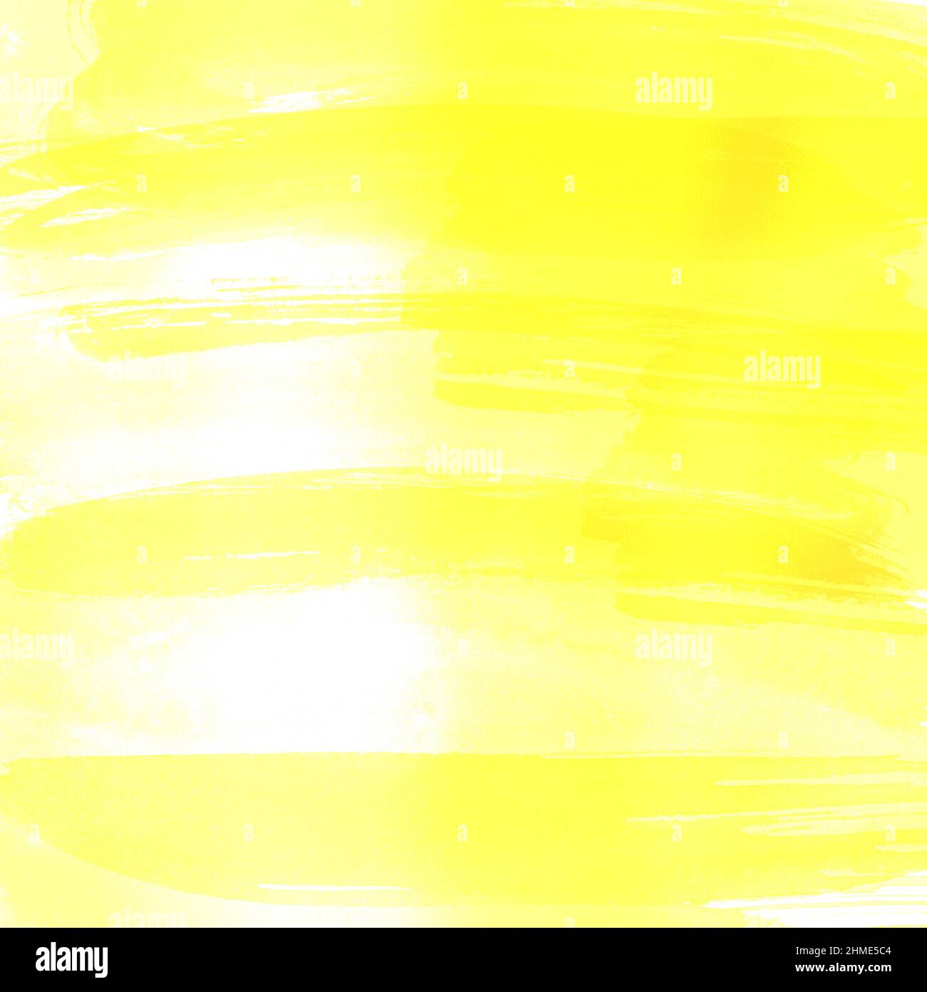 Jaune abstrait couleur vive aquarelle. Textures pour le design, superposition de photos Banque D'Images