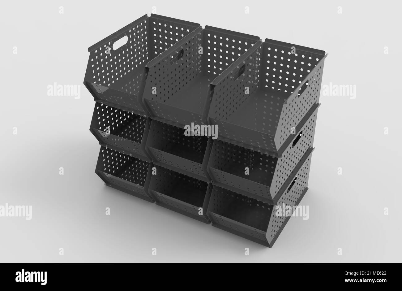 Armoire de classement peinte pour l'étude et le travail illustration de l'image 3D Banque D'Images