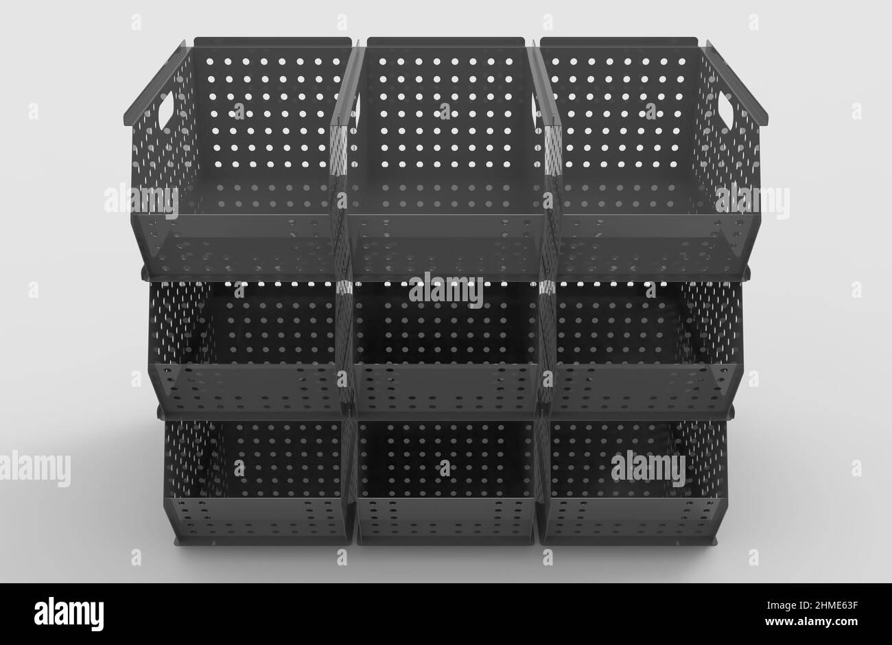 Armoire de classement peinte pour l'étude et le travail illustration de l'image 3D Banque D'Images