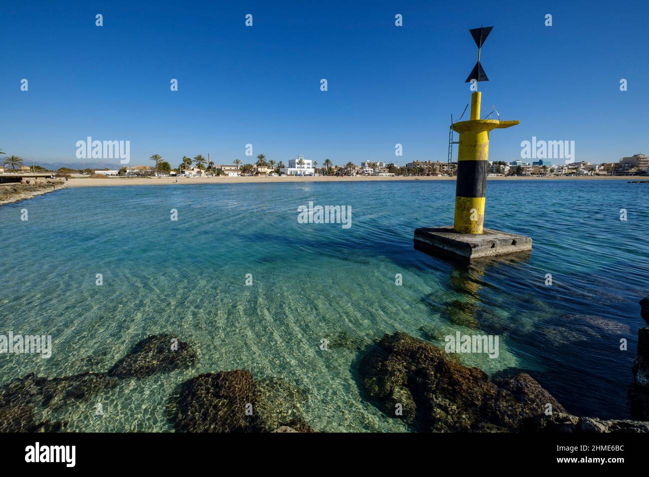 Ciudad jardin Beach, Palma, Majorque, Iles Baléares, Espagne Photo Stock -  Alamy