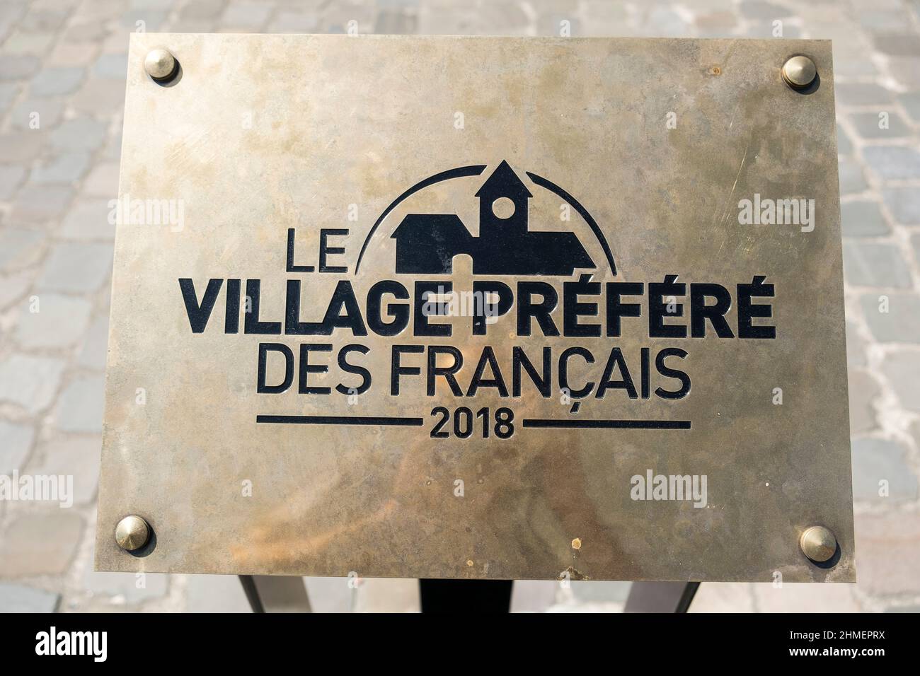 Cassel village préféré des Francais en 2018 Cassel village préféré des Français en 2018 Banque D'Images