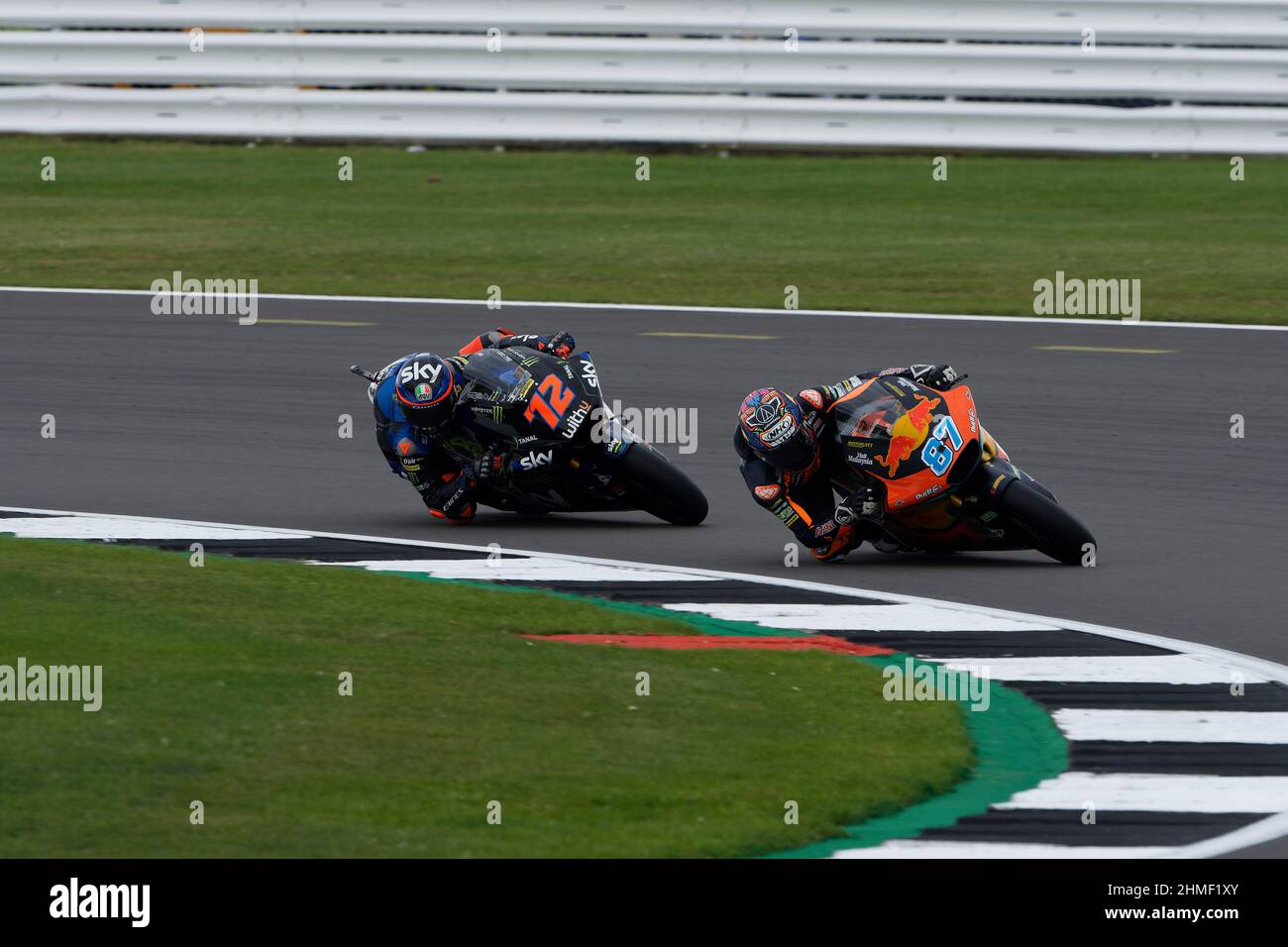 British moto 2 Grand Prix 2021 Silverstone Banque D'Images