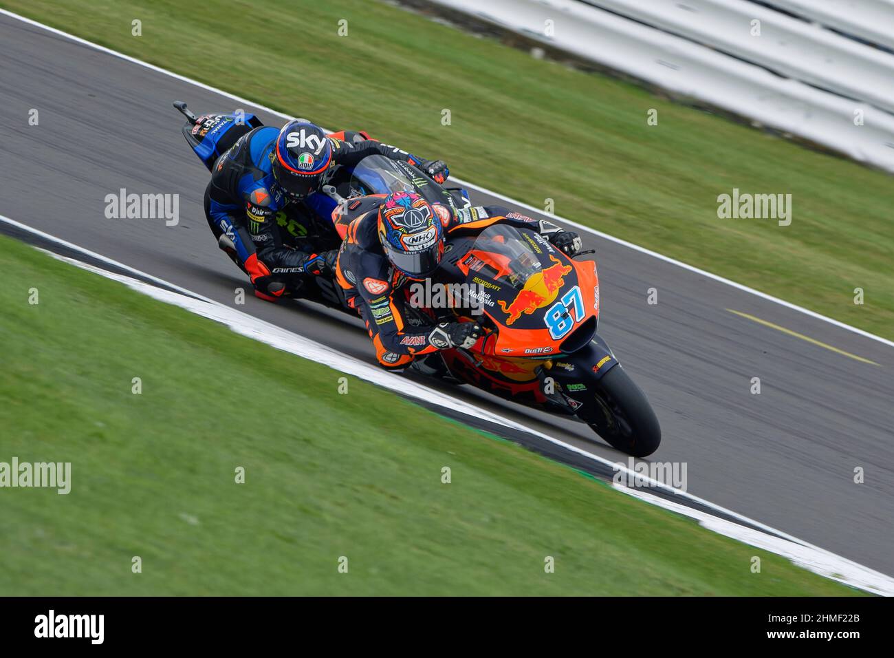 British moto 2 Grand Prix 2021 Silverstone Banque D'Images