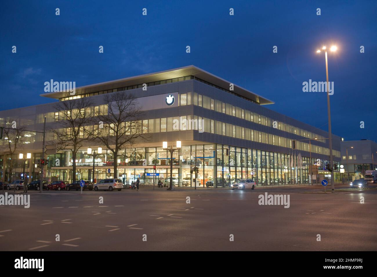 BMW Branch, Kaiserdamm, Westend, Charlottenburg, Berlin, Allemagne Banque D'Images