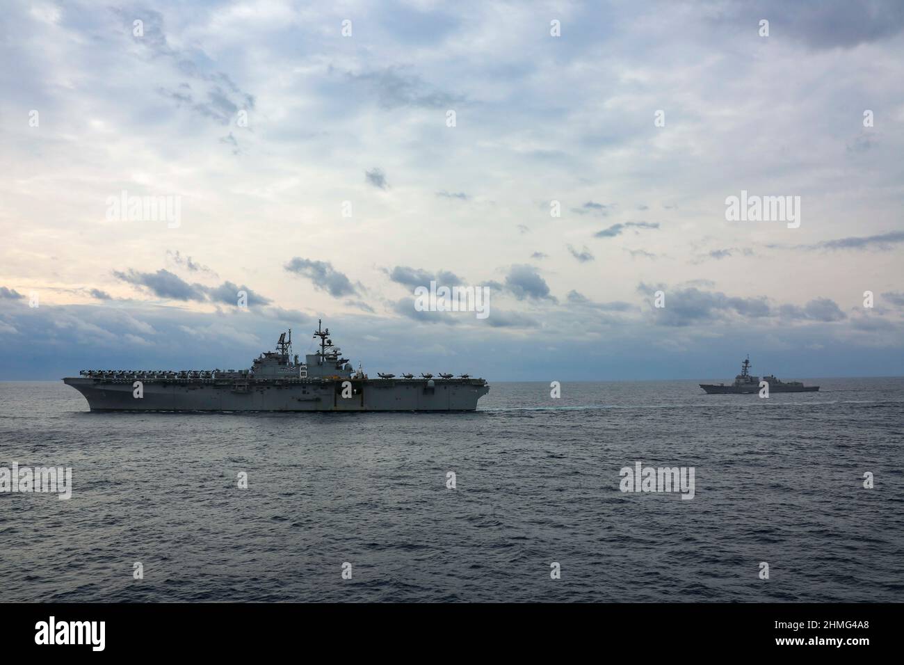 MER DES PHILIPPINES (fév 7, 2022) le navire d'assaut amphibie de classe ...
