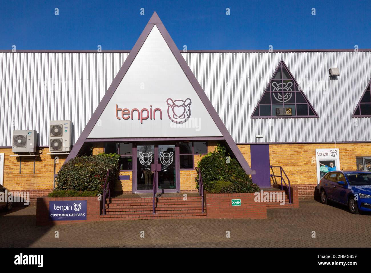 Tenpin Ten PIN Bowling, Martlesham Heath, Suffolk, Angleterre, Royaume-Uni - branche Tenpin Ipswich Banque D'Images