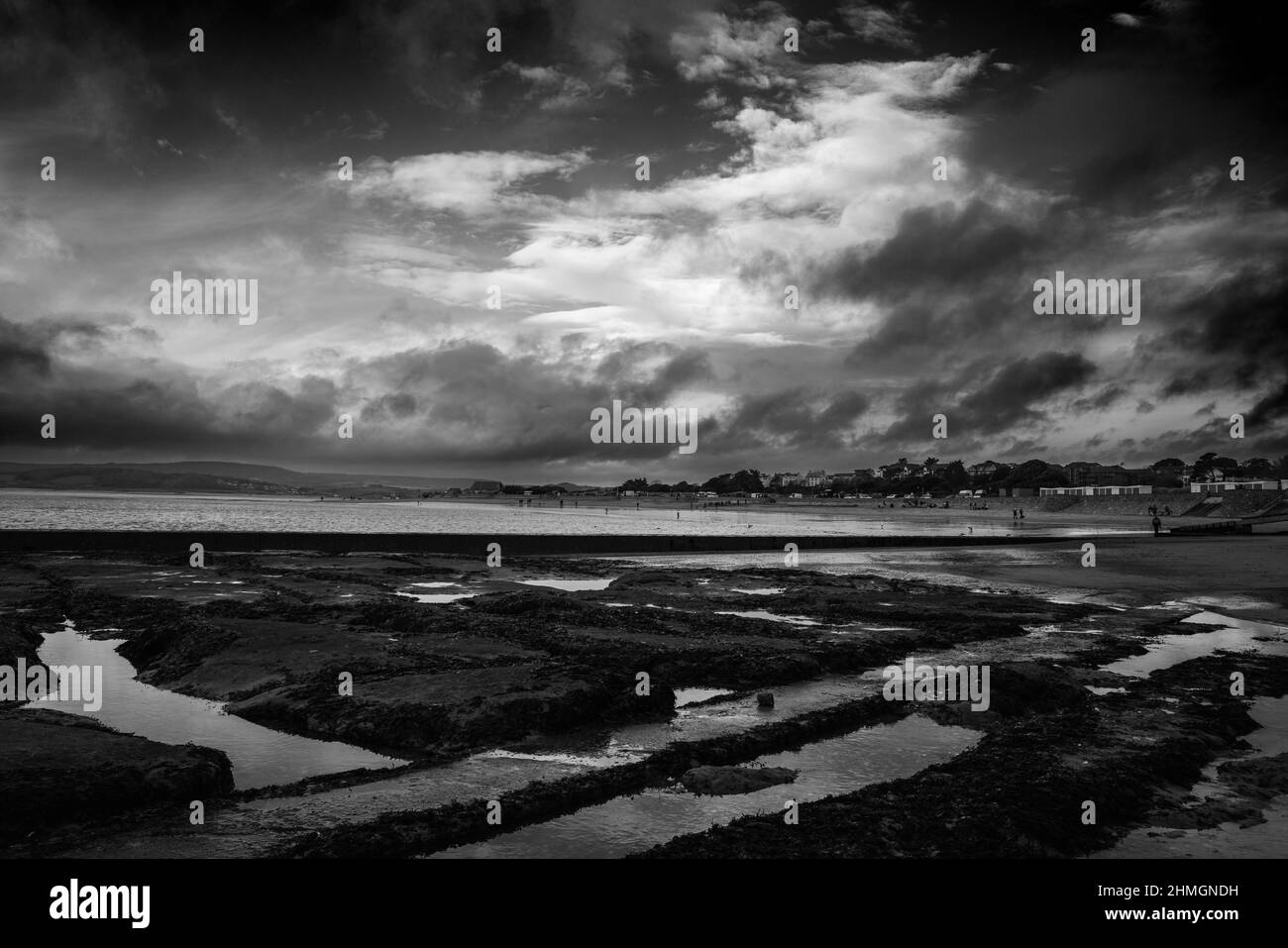 Paysages du Devon Banque D'Images