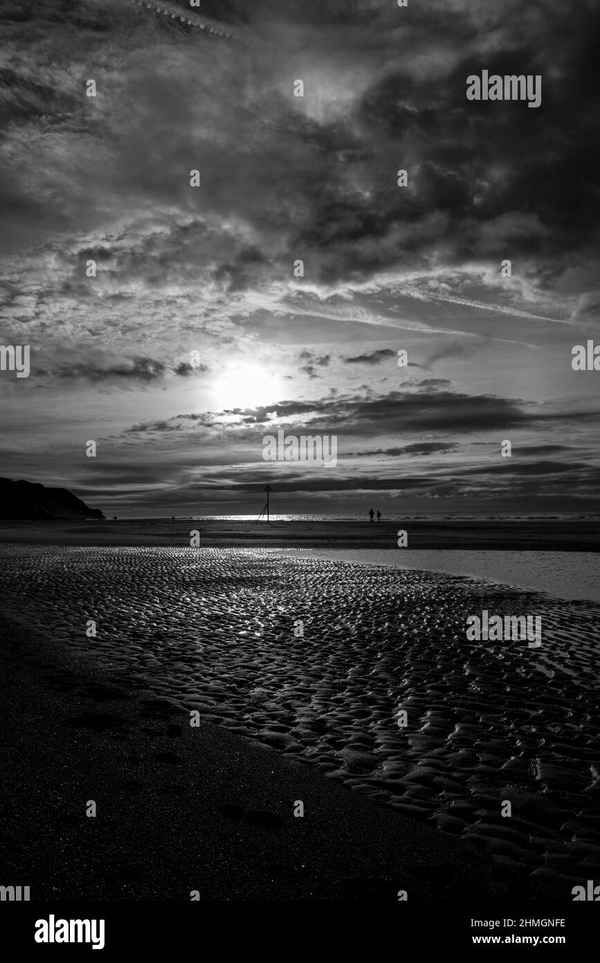 Paysages du Devon Banque D'Images