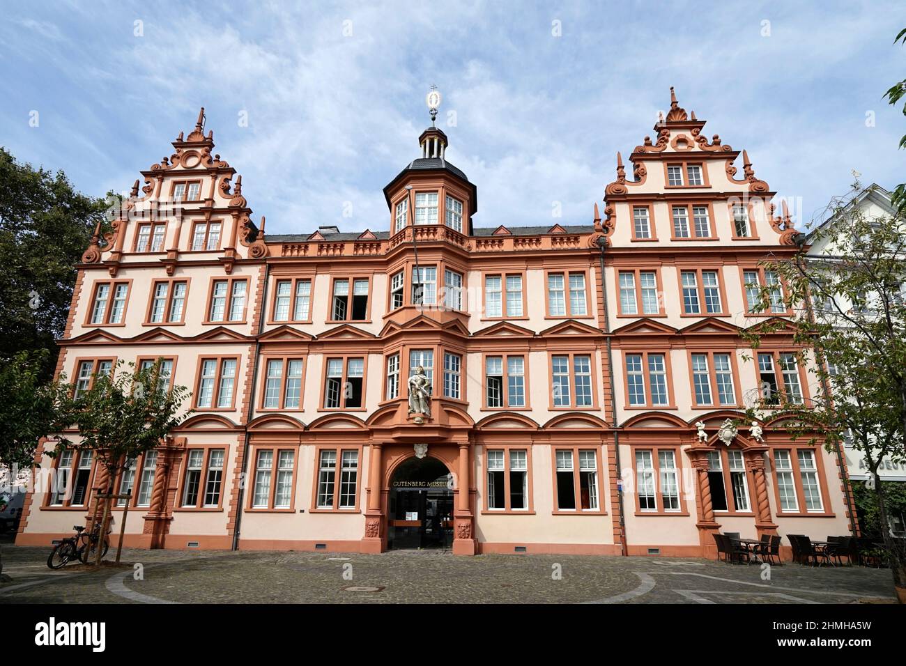 Allemagne, Rhénanie-Palatinat, Mayence, vieille ville, Liebfrauenplatz, Musée Gutenberg Banque D'Images