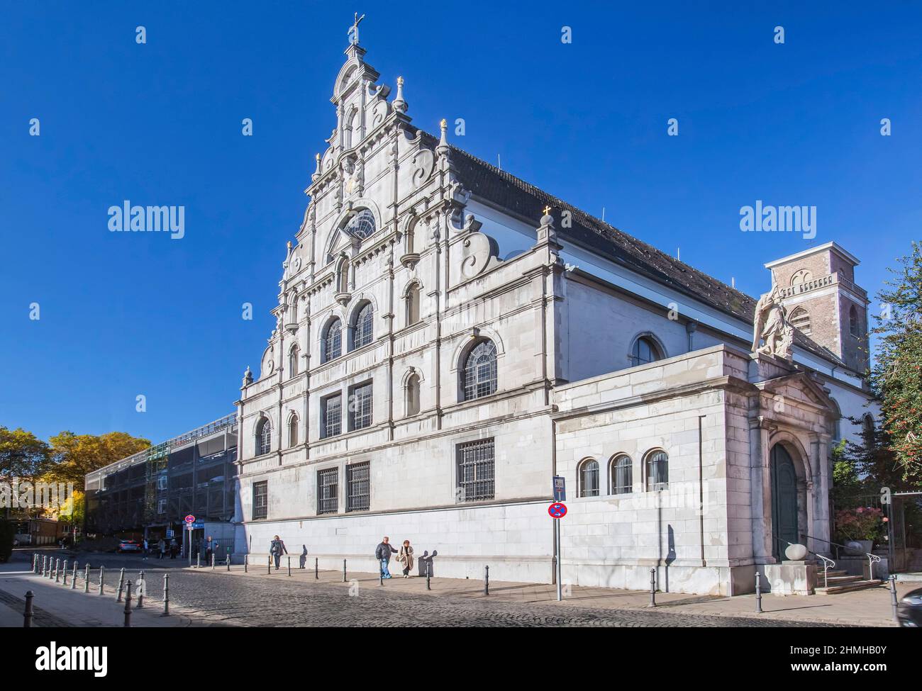 Eglise orthodoxe grecque de Saint Michel / Saint Dimitrios dans la vieille ville, Aachen, Rhénanie-du-Nord-Westphalie, Allemagne Banque D'Images