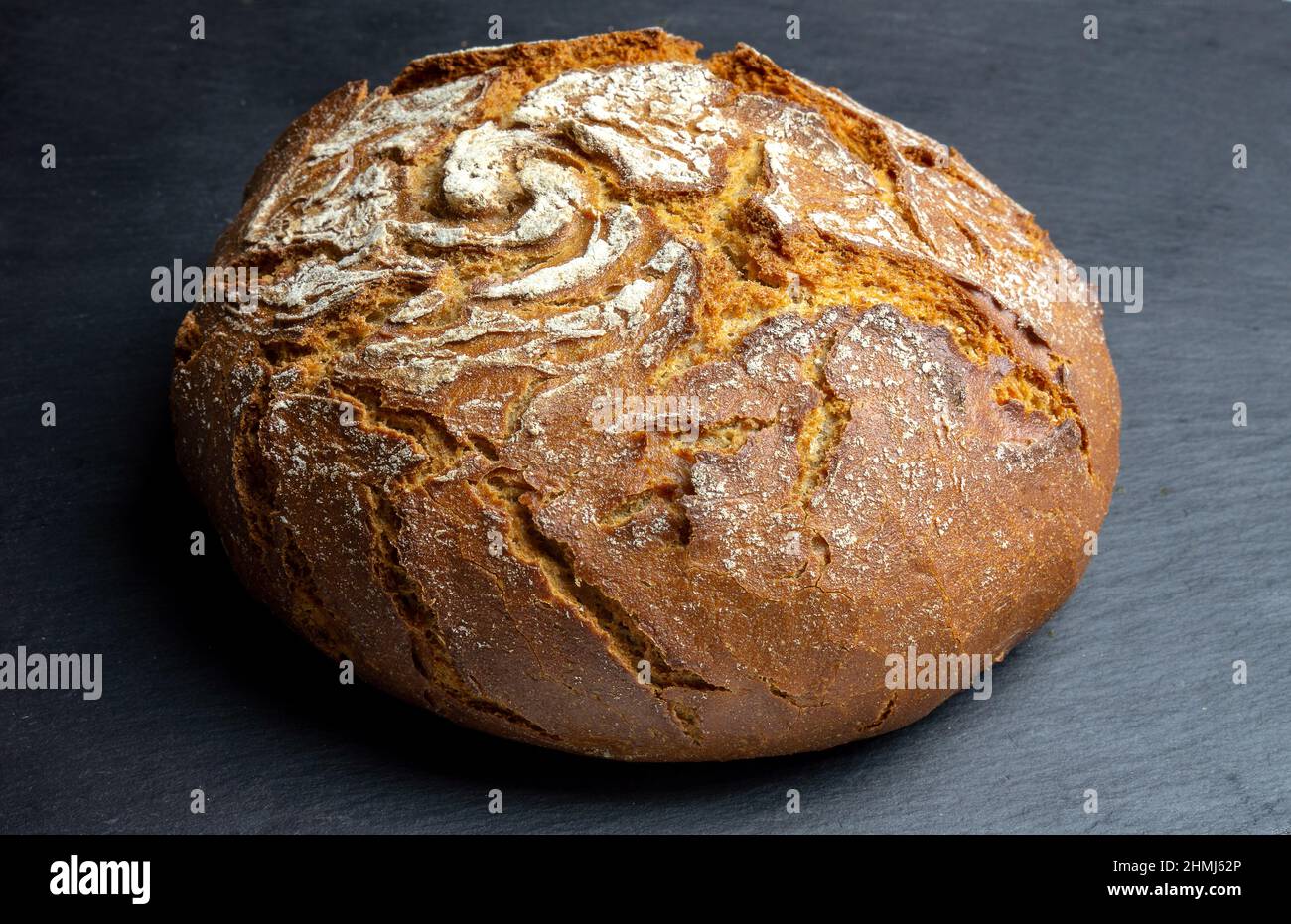 artisanal gros plan bauernbrot pain levain pain fait main Banque D'Images