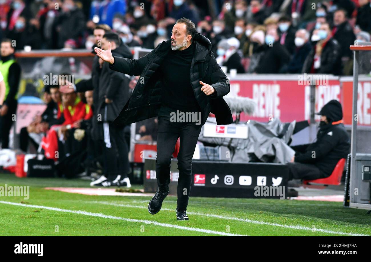 Bundesliga, Rhein Energie Stadium Cologne: 1. FC Köln contre VfB Stuttgart; directeur Pellegrino Matarazzo Banque D'Images