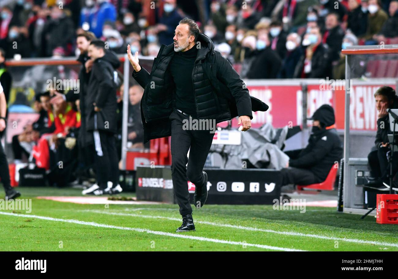Bundesliga, Rhein Energie Stadium Cologne: 1. FC Köln contre VfB Stuttgart; directeur Pellegrino Matarazzo Banque D'Images