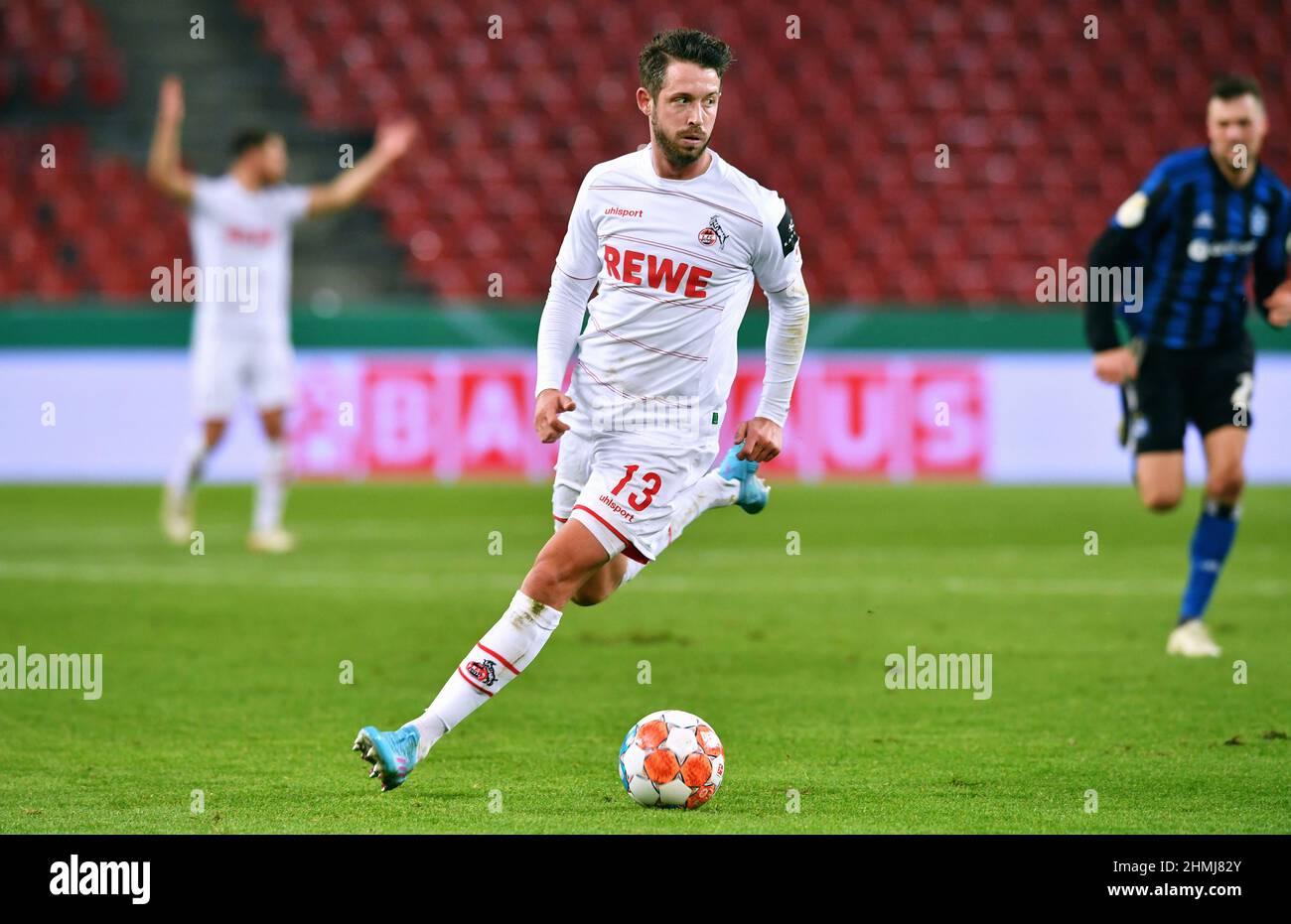 DFB Pokal, Rhein Energie Stadium Cologne : 1. FC Köln contre Hamburger SV ; Mark UTH Banque D'Images