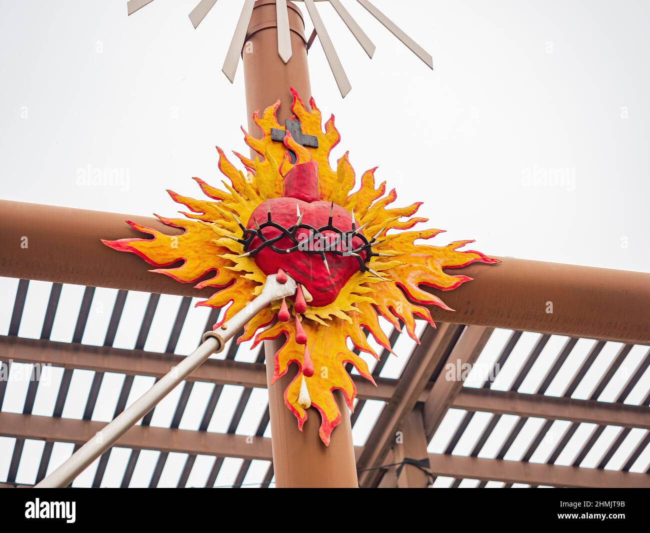 Texas, 2 2022 FÉVRIER - vue imprenable sur la fête de la Pentecôte dans la cathédrale de San Fernando Banque D'Images