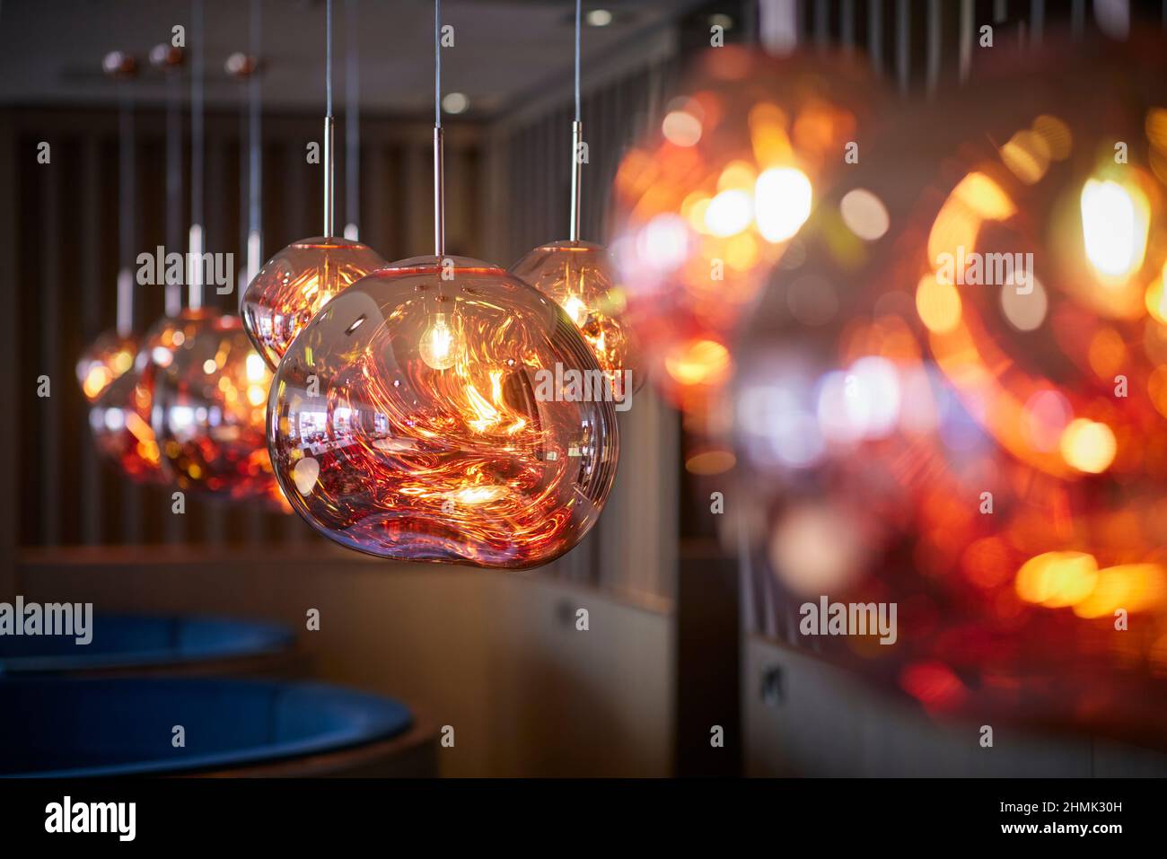 Tom Dixon Melt plafonnier Banque D'Images