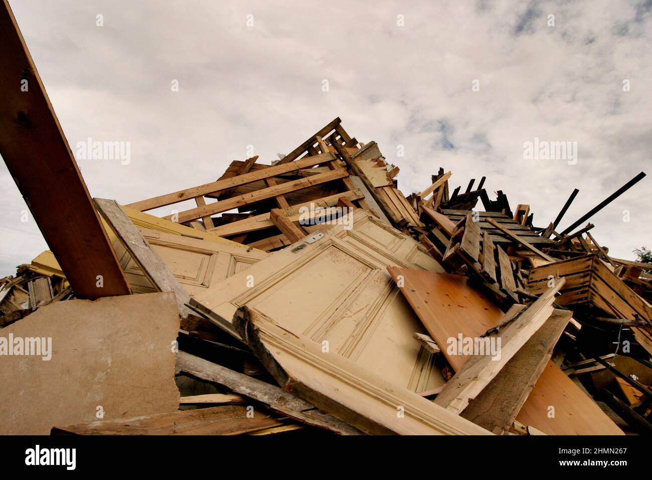 déchets en vrac Banque D'Images