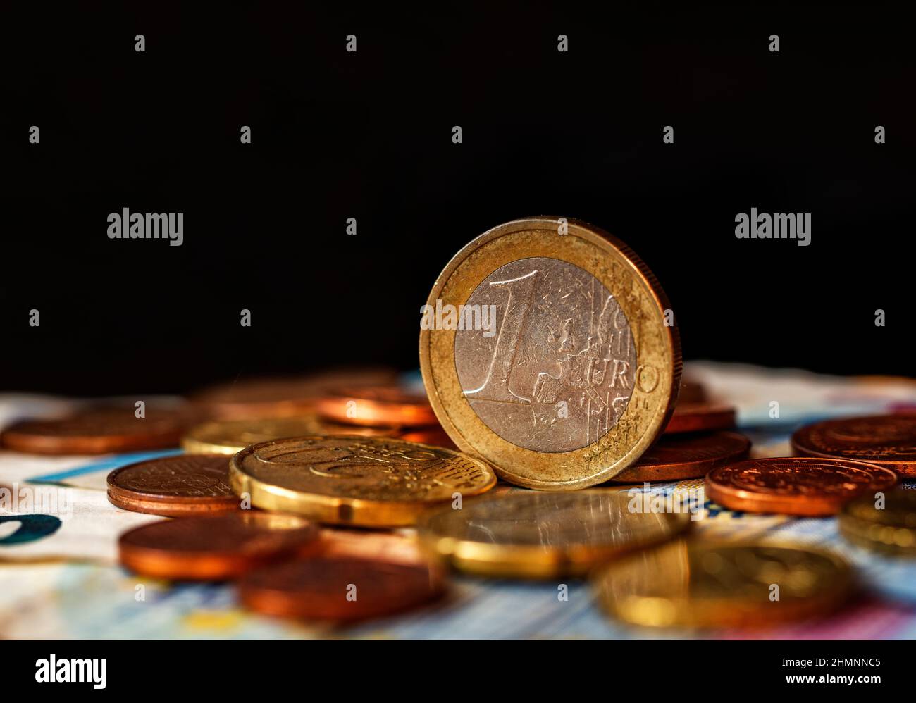 Pièce de 1 euro valeur 2002 Banque de photographies et d’images à haute