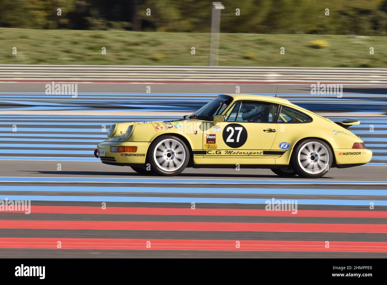Porsche 911 course classique Banque D'Images