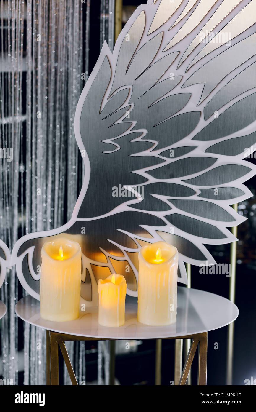 Marco Paul Pont De Bougies De Noël Avec 33 Tubes De Fausses