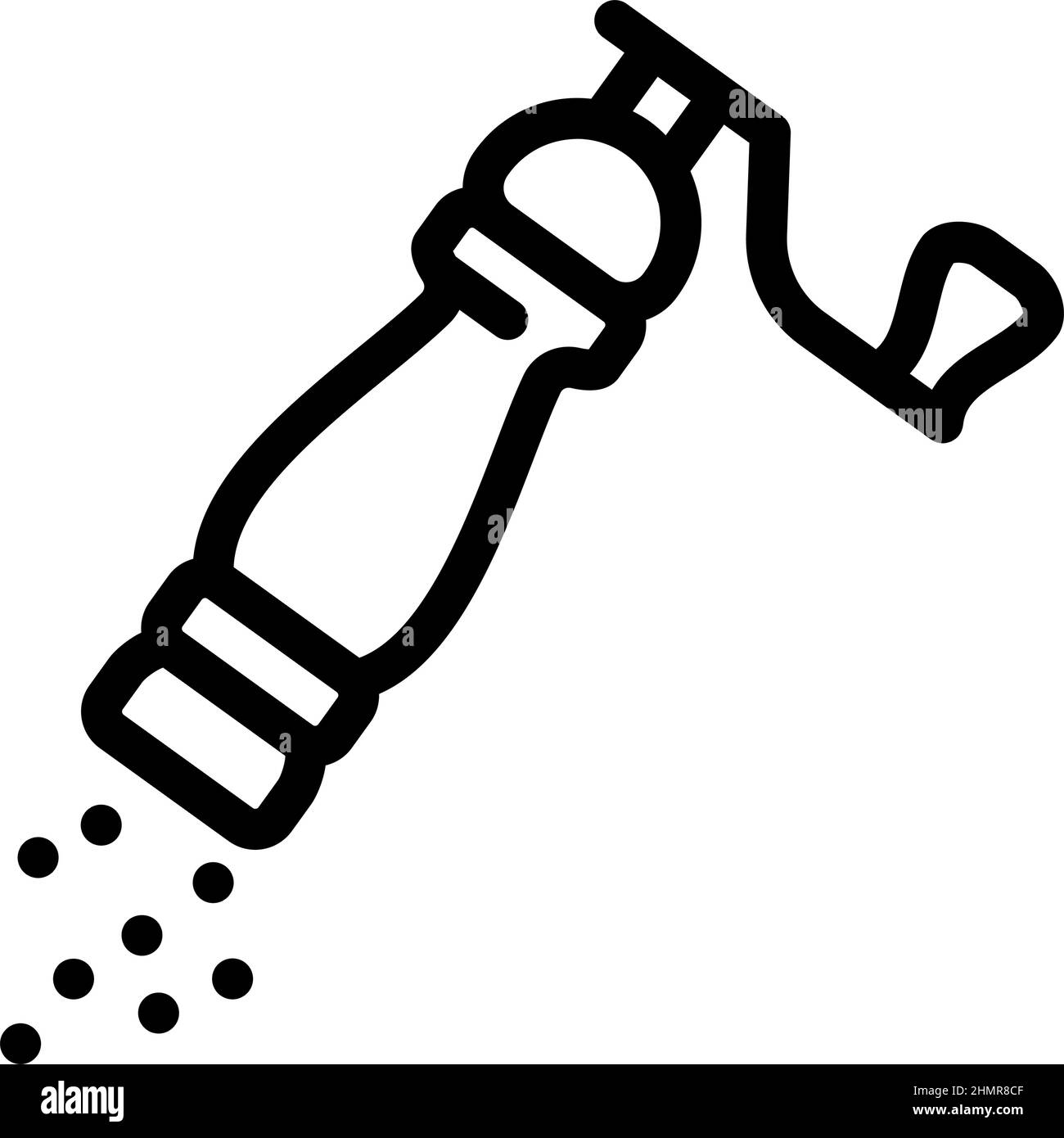 illustration vectorielle de l'icône d'ajout de ligne de poivre Illustration de Vecteur